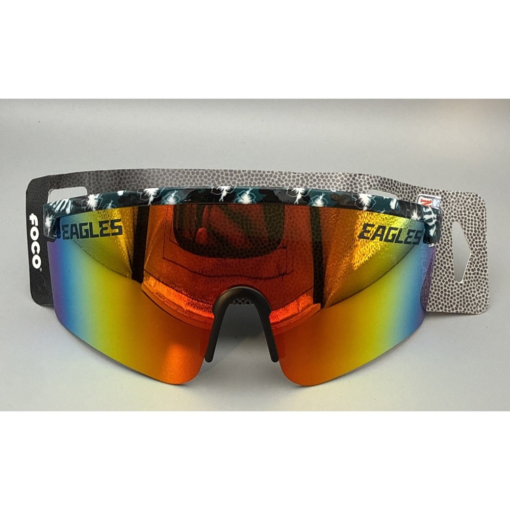 Philadelphia Eagles NWT Splatter Camo NFL Swag Shield Sunglasses Official NFL